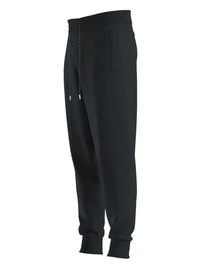 Boss Pantaloni Nero Uomo miniatura 3