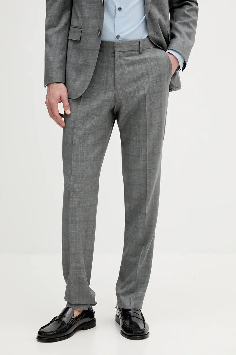 abito in lana uomo colore grigio 50546122 miniatura 3