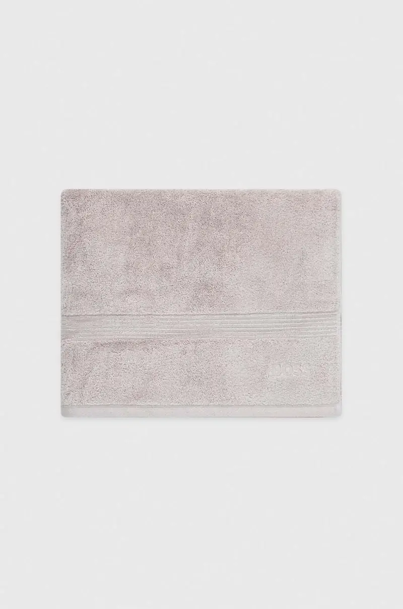 asciugamano con aggiunta di lana 100 x 150 cm Grigio miniatura 3