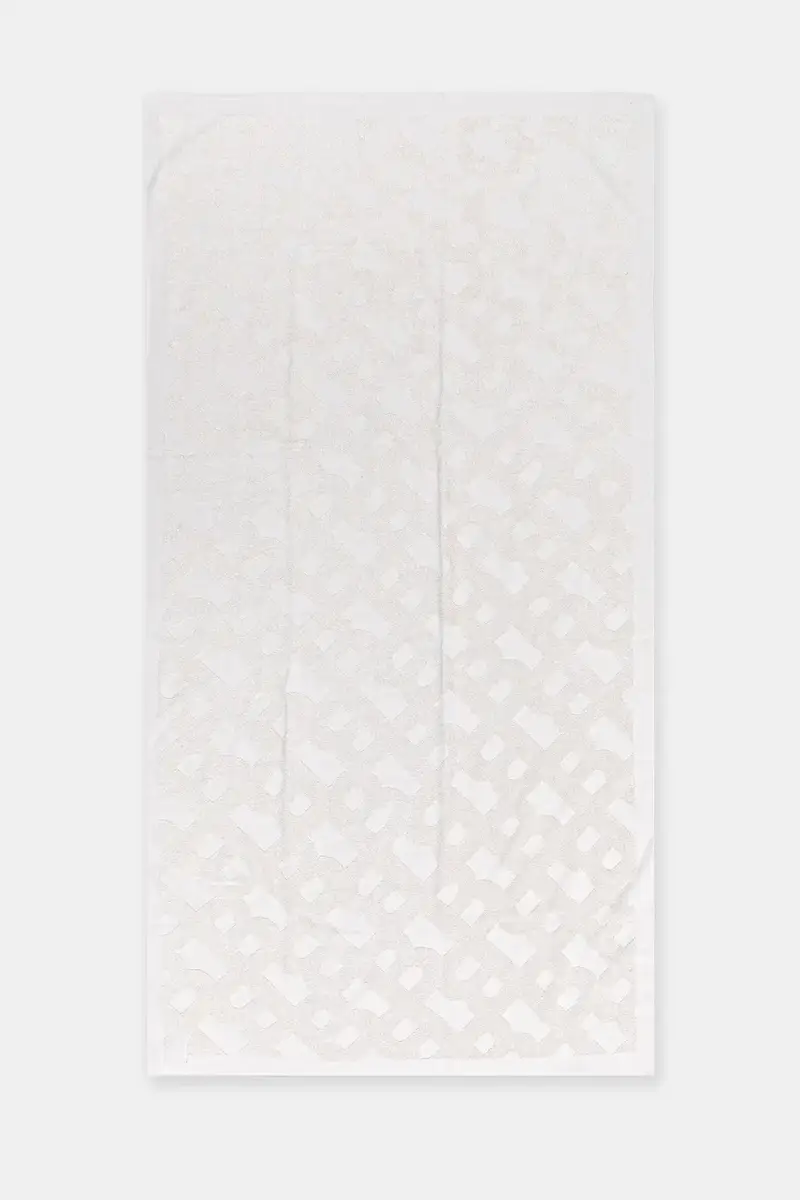 asciugamano con aggiunta di lana colore beige 50540417