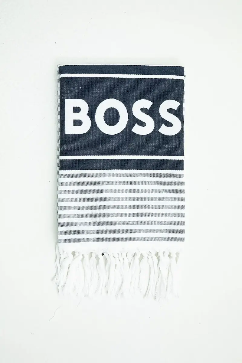 asciugamano con aggiunta di lana colore blu navy 50540424 miniatura 2