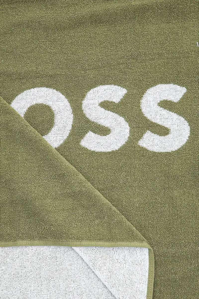 asciugamano con aggiunta di lana colore verde 50540419 miniatura 3