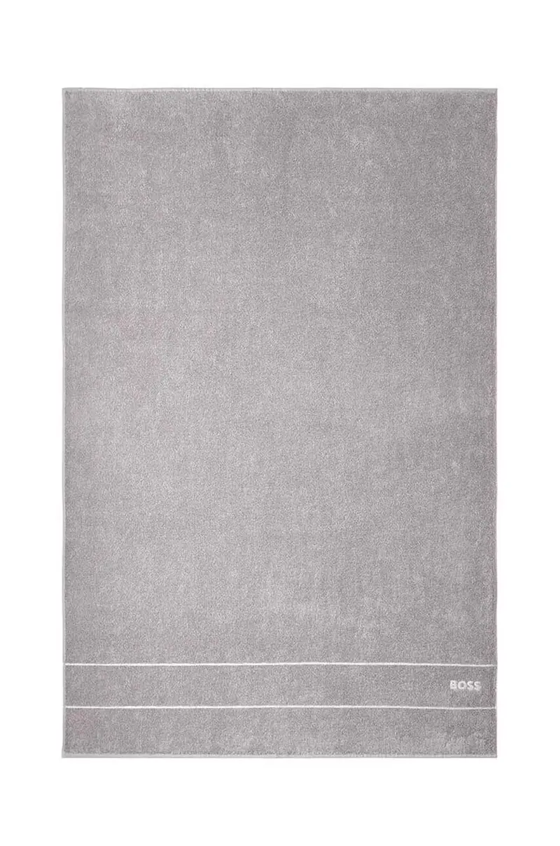 asciugamano grande in cotone 100 x 150 cm Grigio