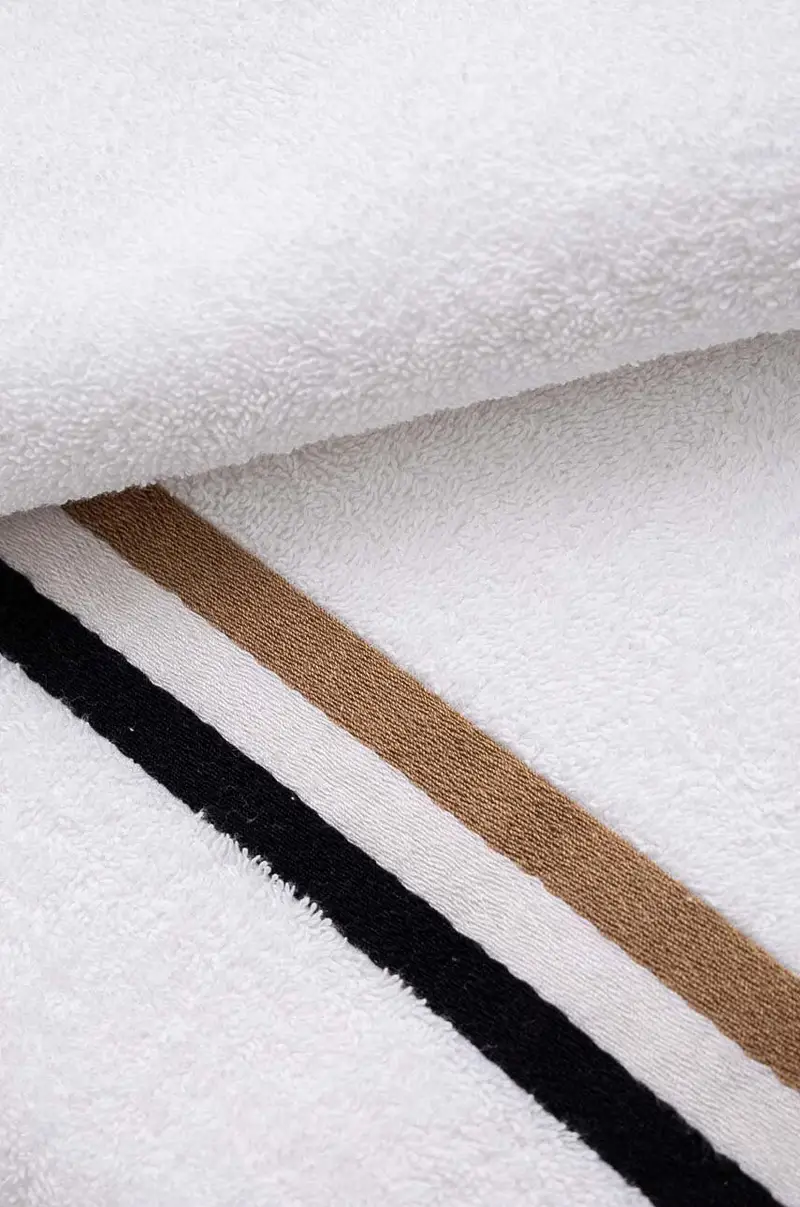 asciugamano grande in cotone BLINEA White 90 x 150 cm Bianco miniatura 3