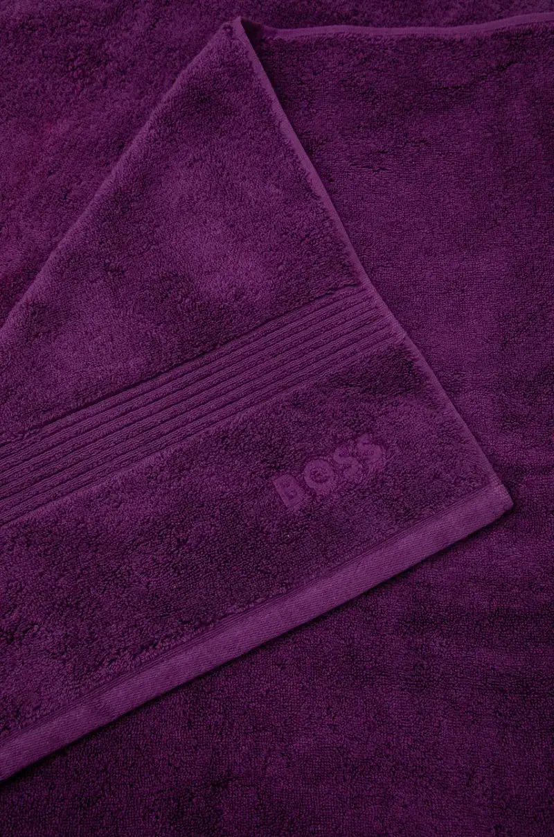 asciugamano Loft Dalhia 70 x 140 cm Violetto miniatura 3