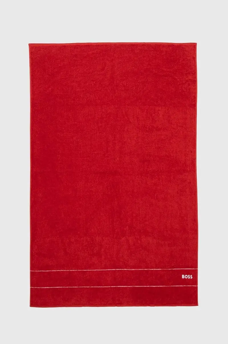 asciugamano Plain Red 100 x 150 cm Rosso