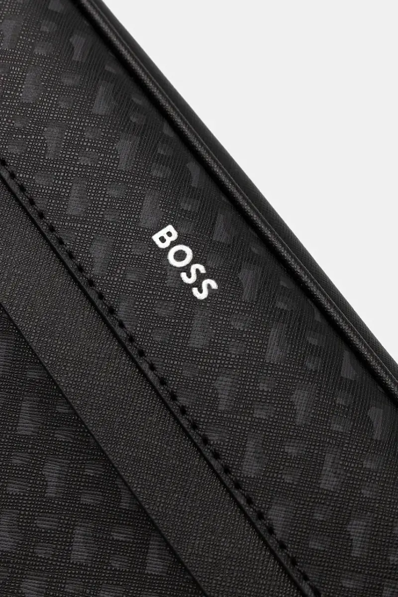 astuccio per trucchi in pelle Zair_MN_Washbag colore nero 50552626 miniatura 4