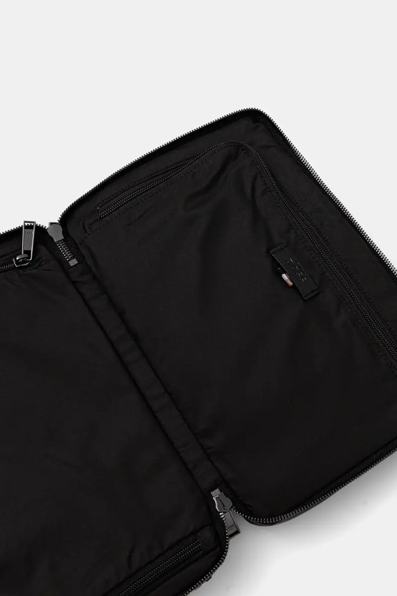 astuccio per trucchi in pelle Zair_MN_Washbag colore nero 50552626 miniatura 5