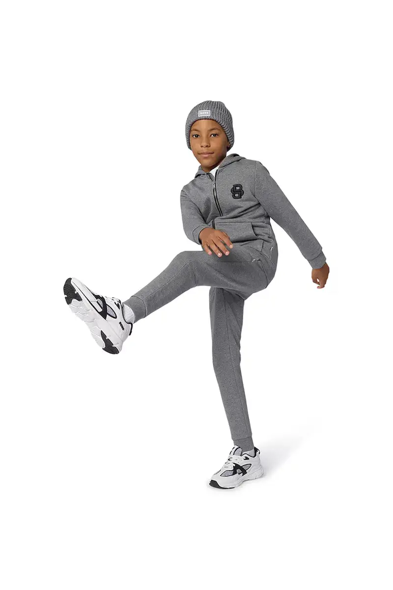 berretta per bambini colore grigio J52619