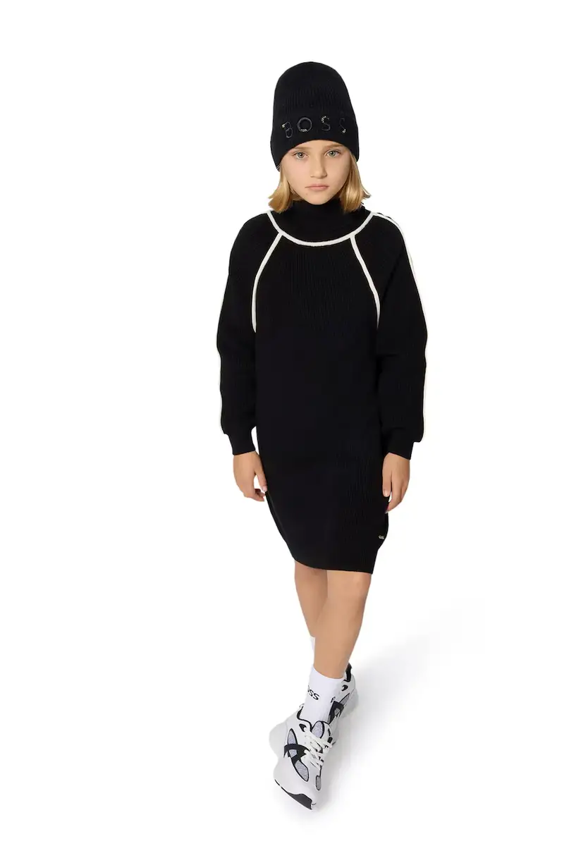 berretta per bambini colore nero J52612