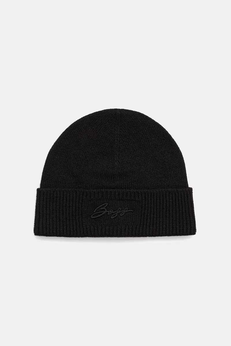 berretto colore nero 50558673