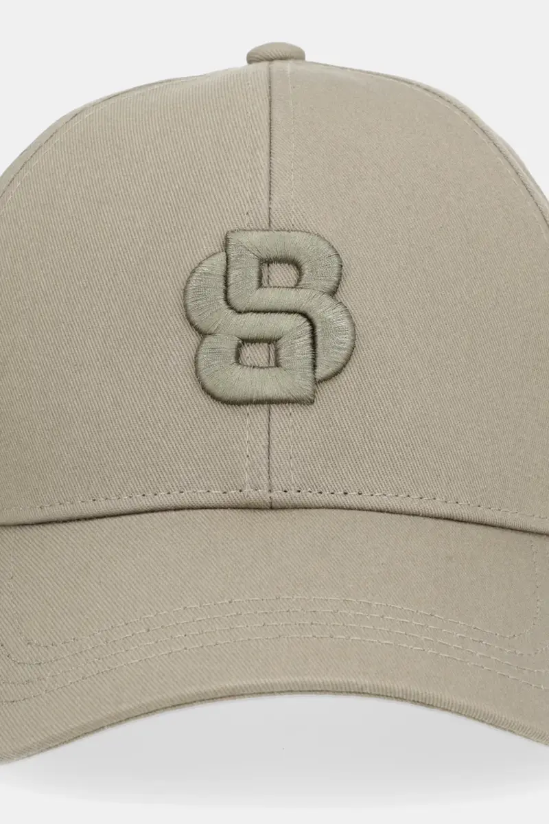 berretto da baseball colore nero con applicazione 50533299 Marrone miniatura 2