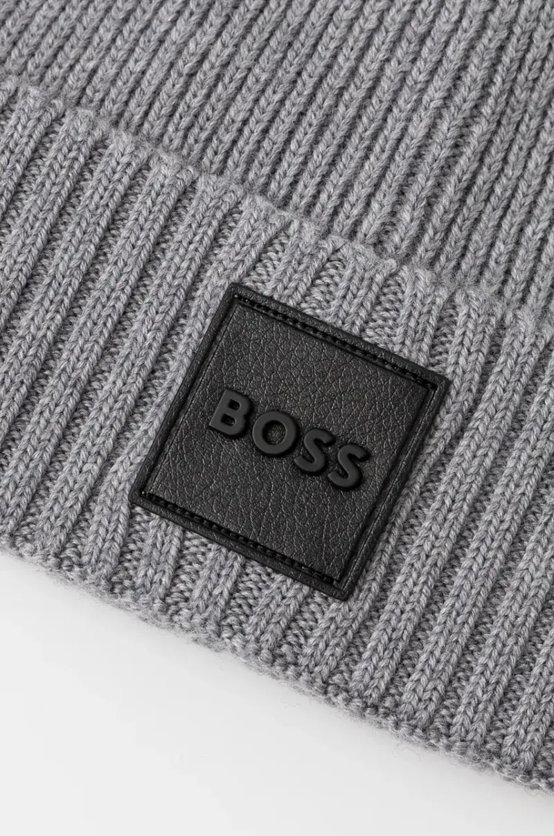 berretto in lana colore argento 50522426 Grigio miniatura 3