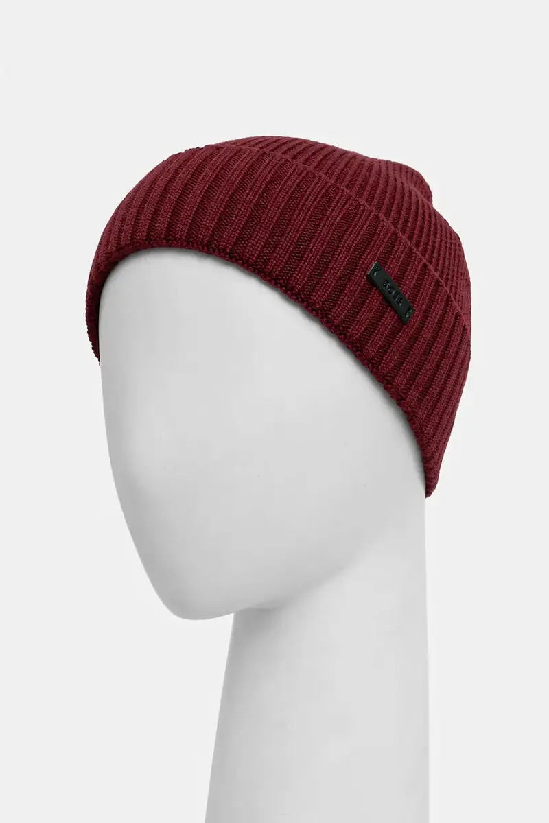 berretto in lana colore nero 50495306 Rosso miniatura 3