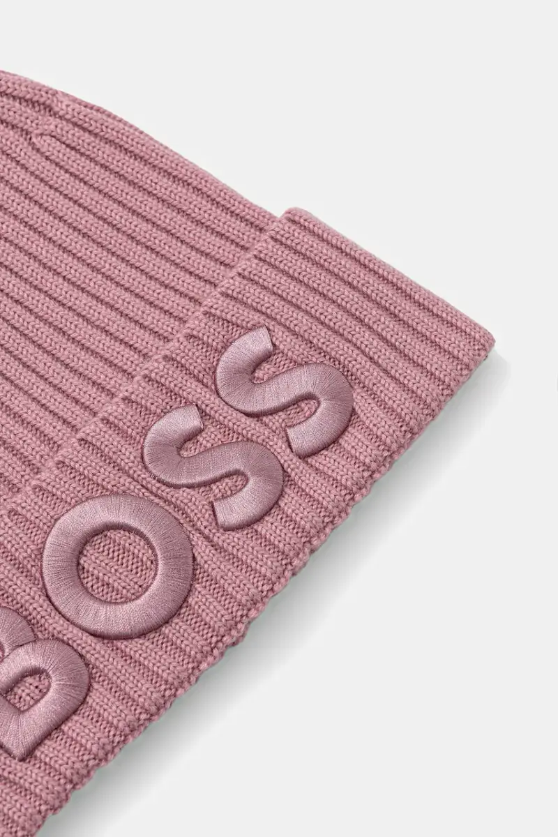 berretto in lana colore nero 50497815 Rosa miniatura 3