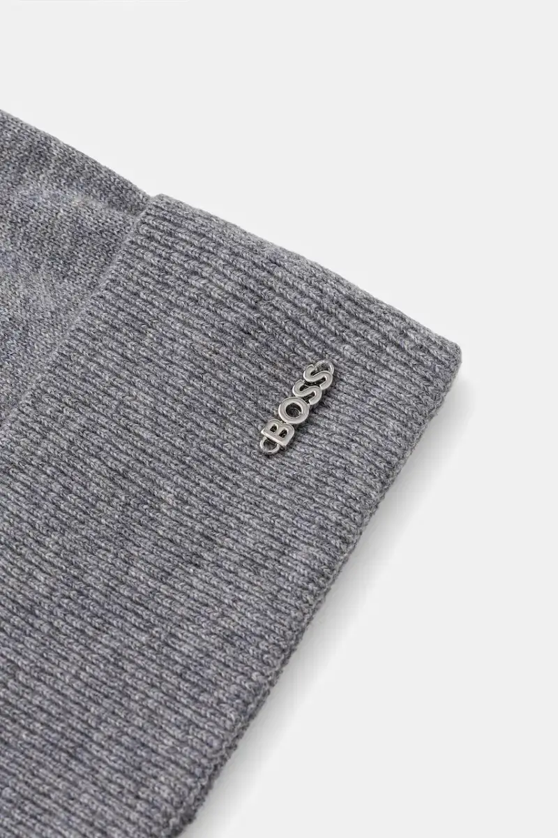 berretto in lana colore nero 50524276 Grigio miniatura 3