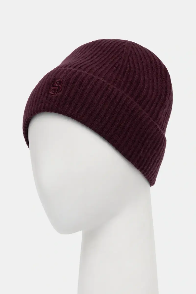 berretto in lana colore violetto 50557673 miniatura 2