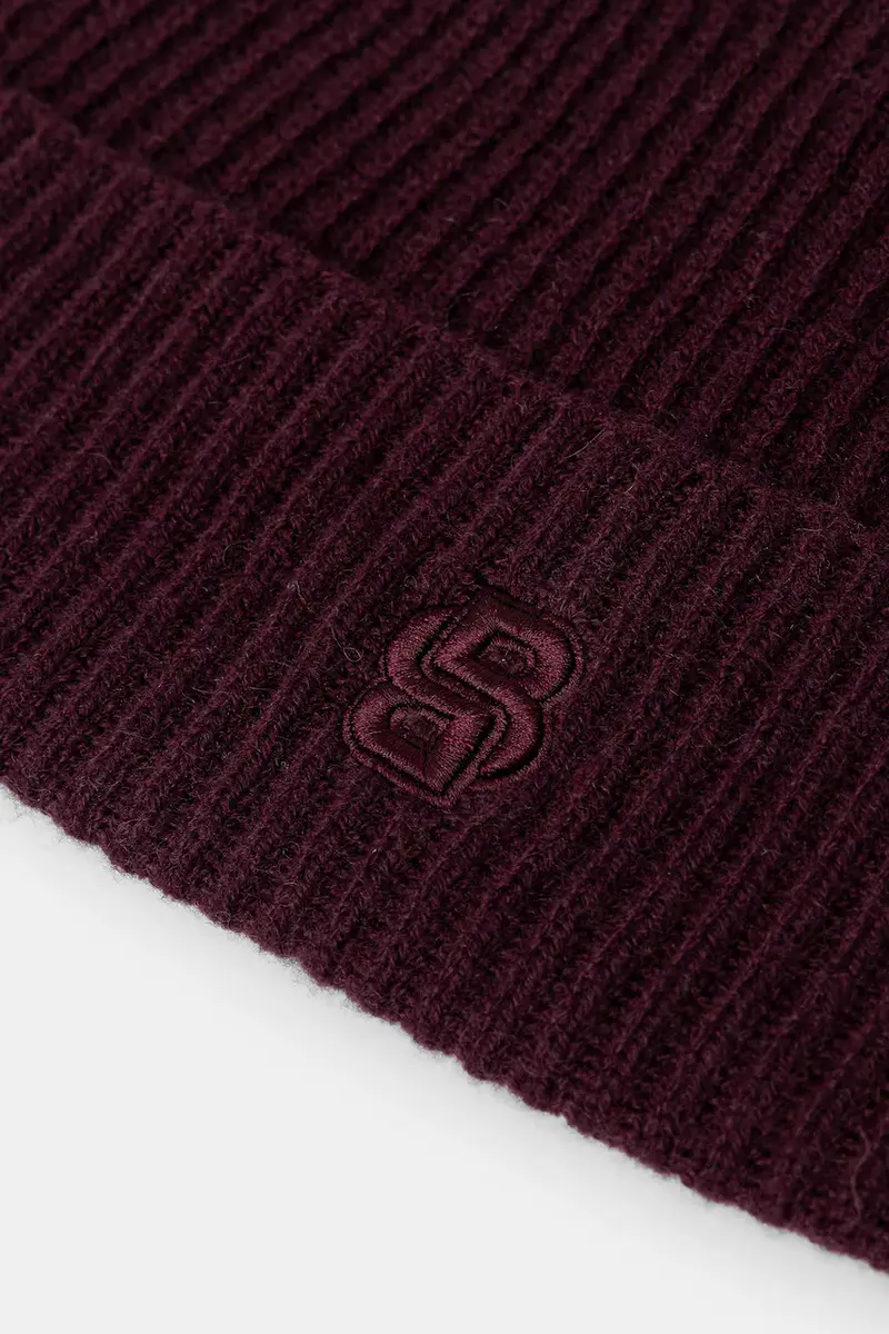 berretto in lana colore violetto 50557673 miniatura 3