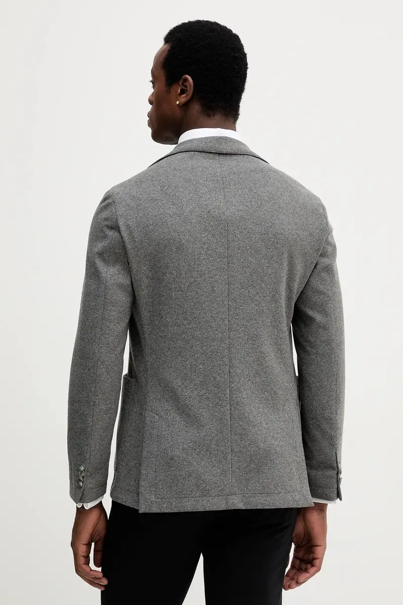 Boss Blazer Uomo Grigio 3611932 miniatura 3