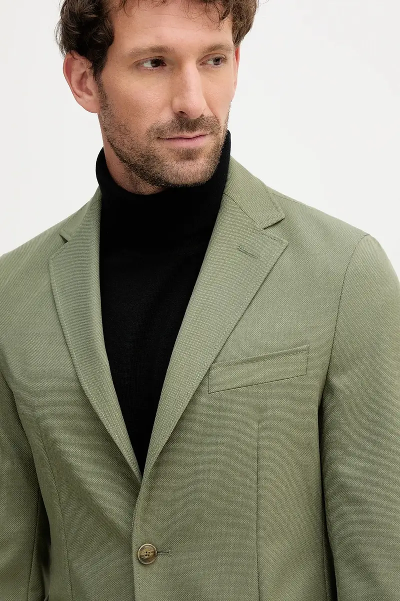 Boss Blazer Uomo Verde 3159247 miniatura 4
