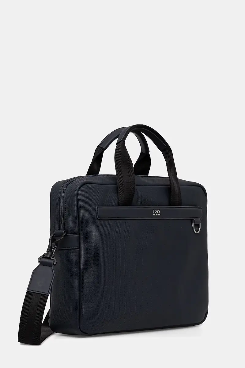 borsa per laptop colore nero 50548768 Blu navy miniatura 2