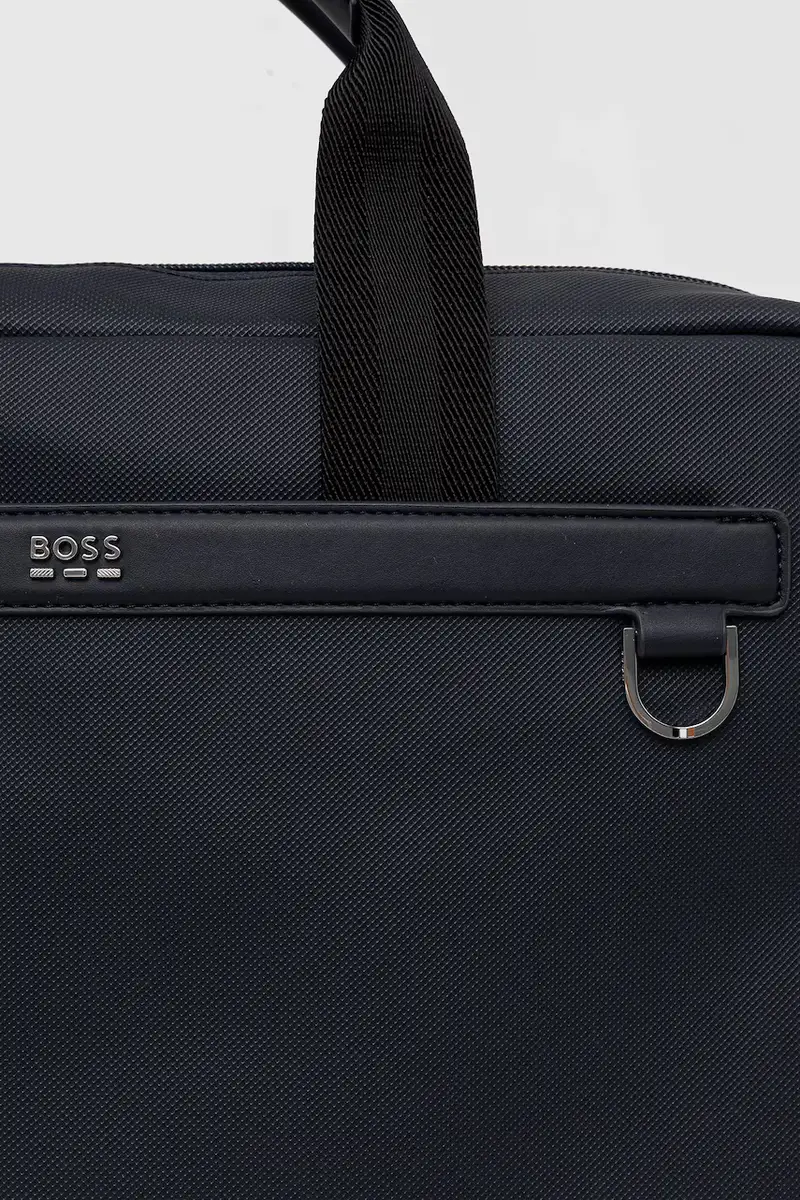 borsa per laptop colore nero 50548768 Blu navy miniatura 4