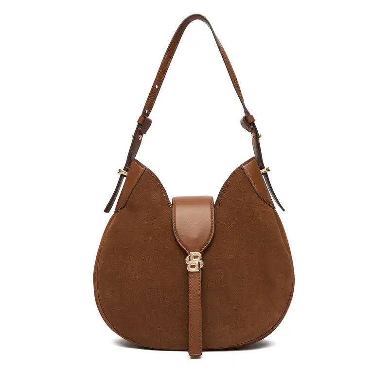 Borsetta BOSS Boss Beyond Hobo S 50557954 Marrone