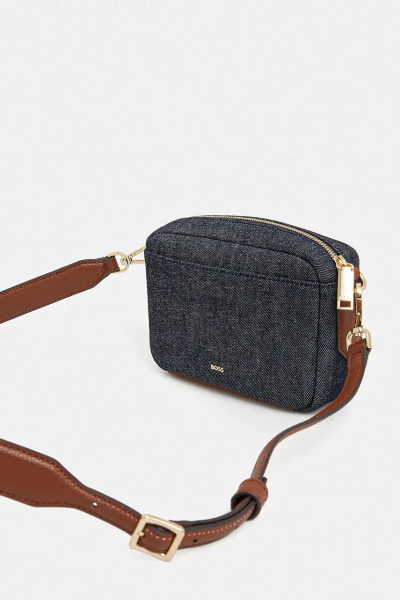 borsetta colore blu navy 50547581 miniatura 3