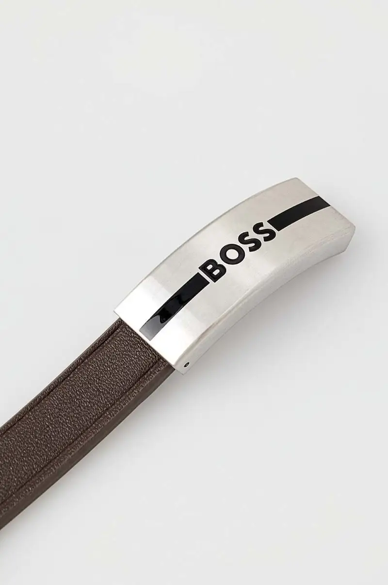 bracciale in pelle uomo 1580496S Marrone miniatura 2