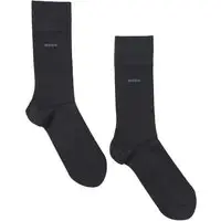 Calzini blu scuro mini logo boss miniatura 3