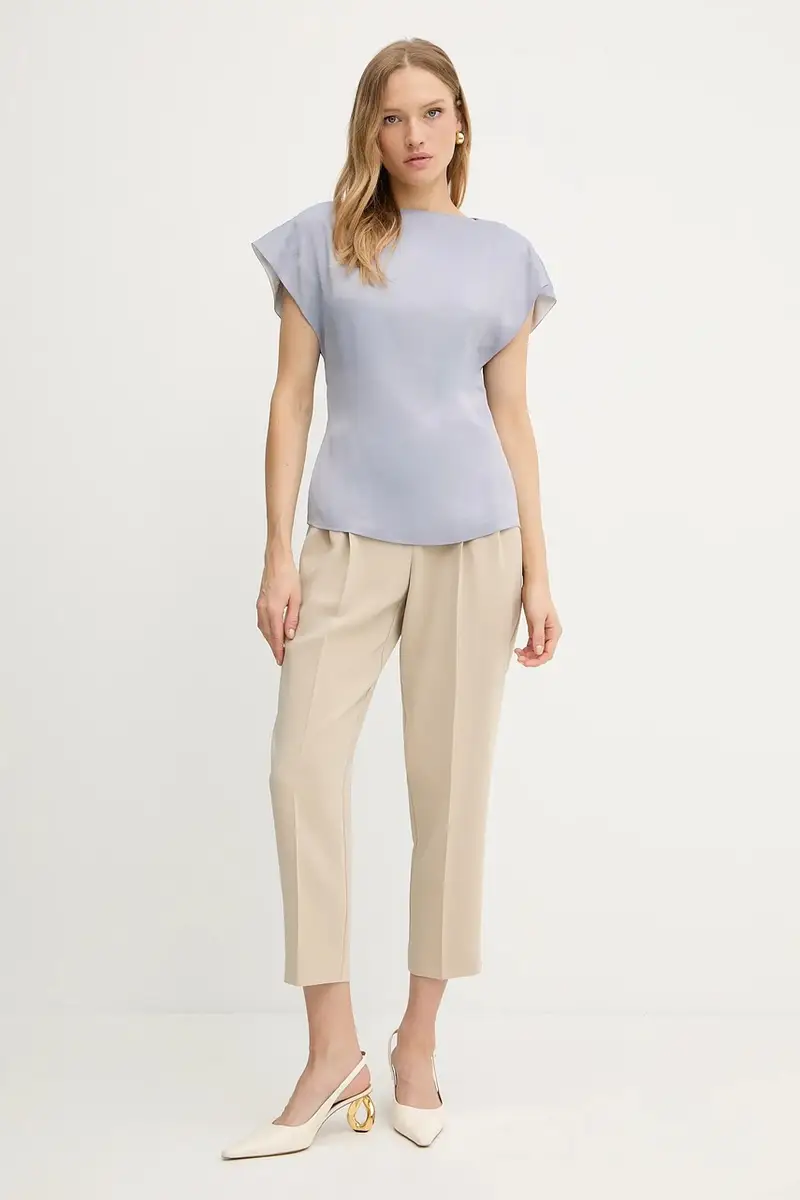 camicetta donna colore blu 50541815 miniatura 2