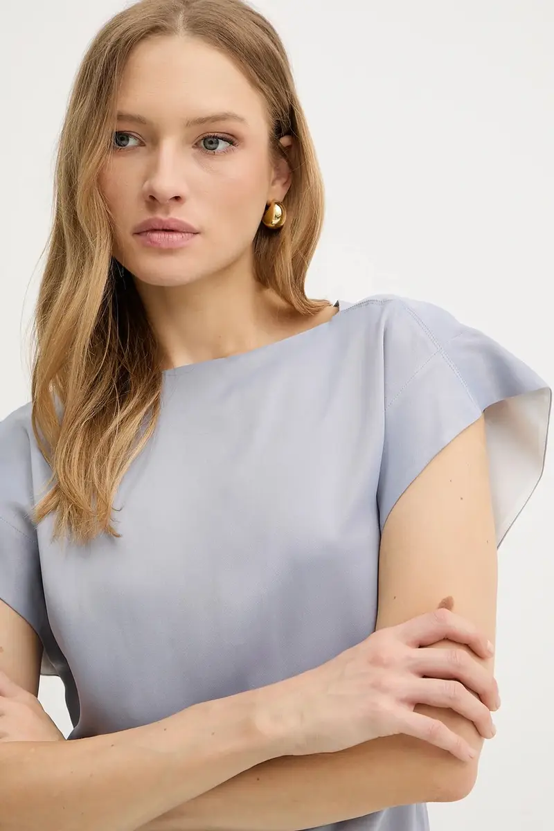 camicetta donna colore blu 50541815 miniatura 4