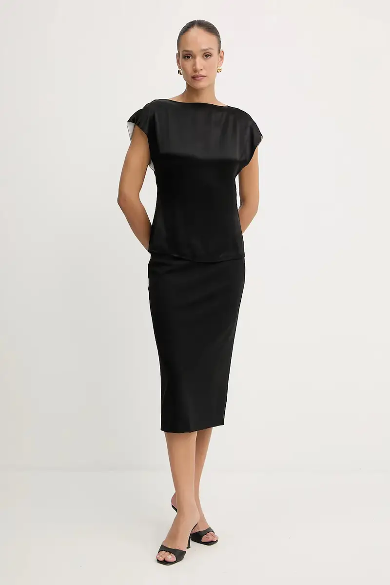 camicetta donna colore nero 50541815 miniatura 2