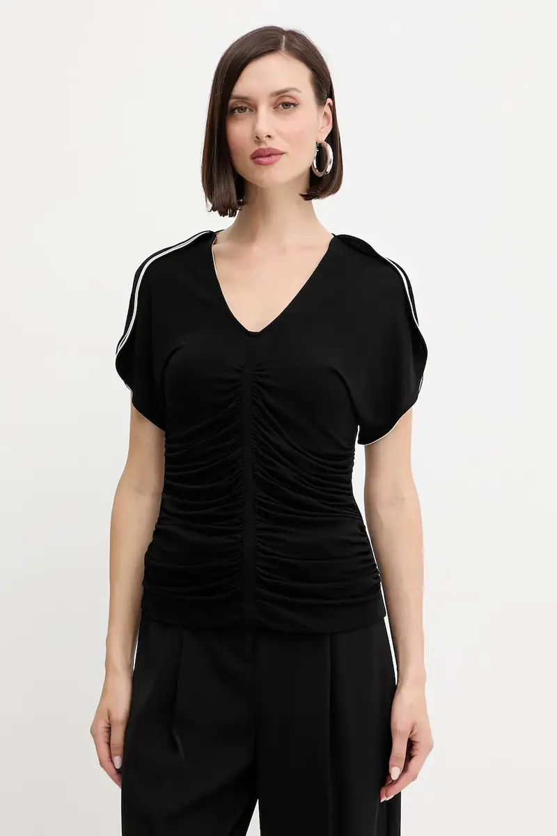 camicetta donna colore nero 50544874