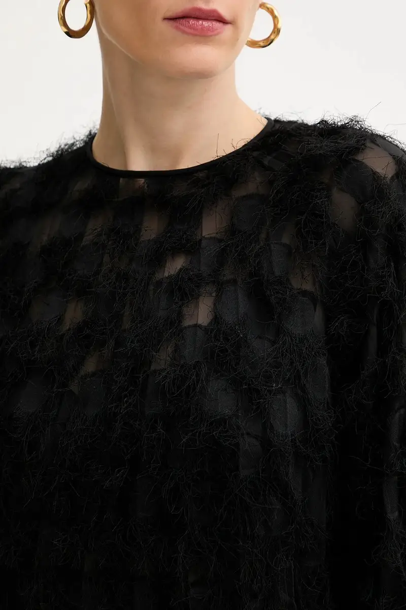 camicetta donna colore nero 50546822 miniatura 5