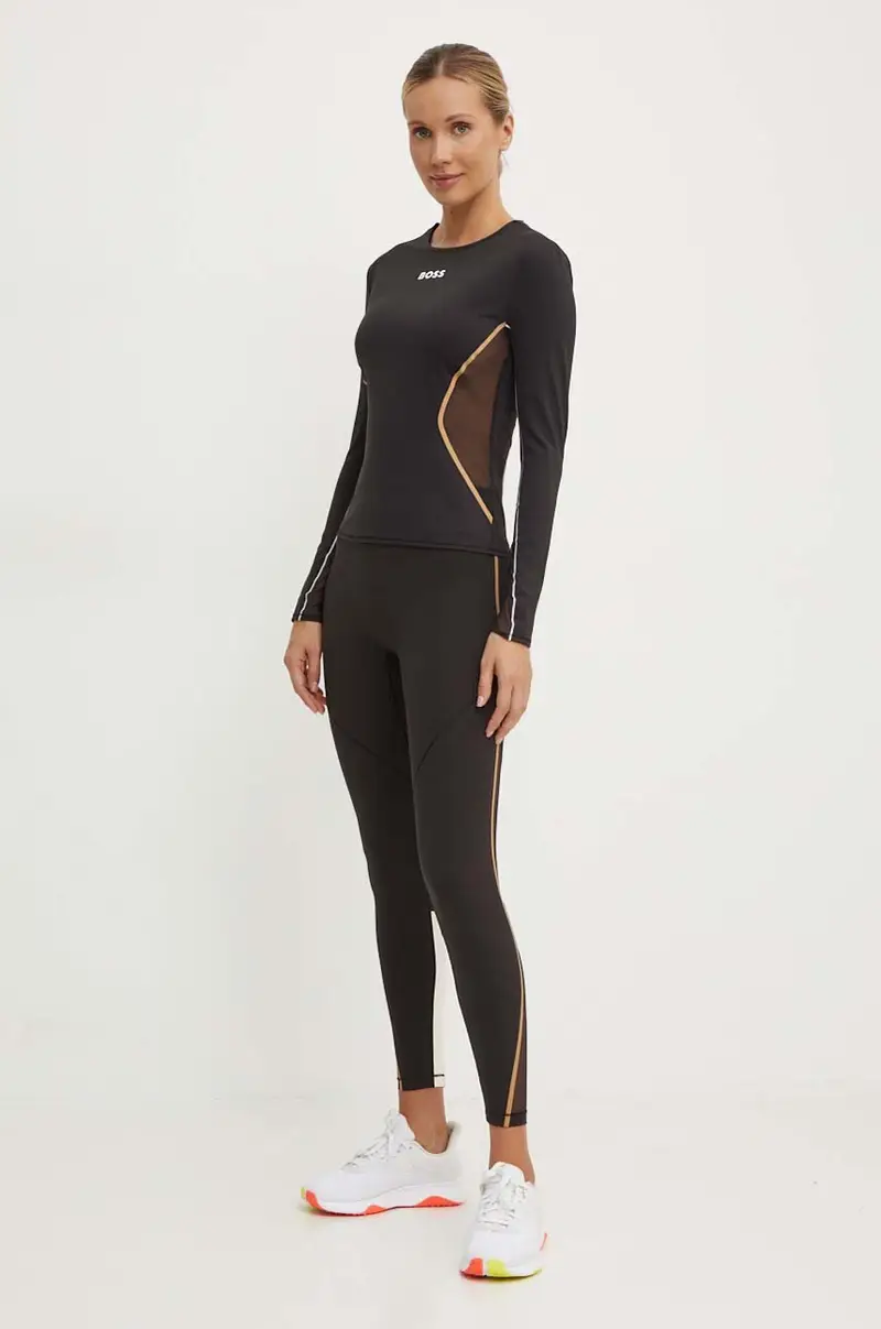 camicia a maniche lunghe donna colore nero 50520067 miniatura 2