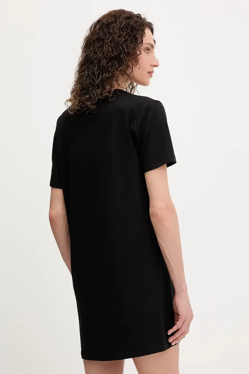 camicia da notte donna colore nero 50545587 miniatura 3