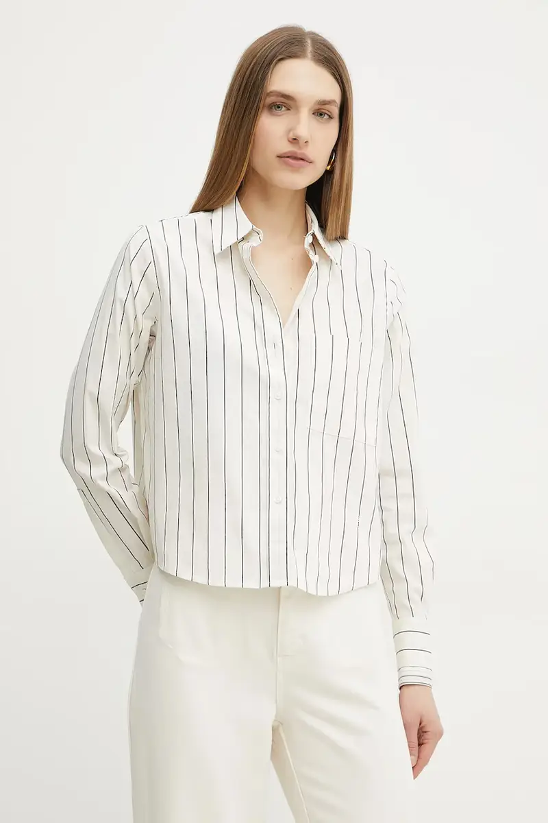 camicia donna colore beige 50531519