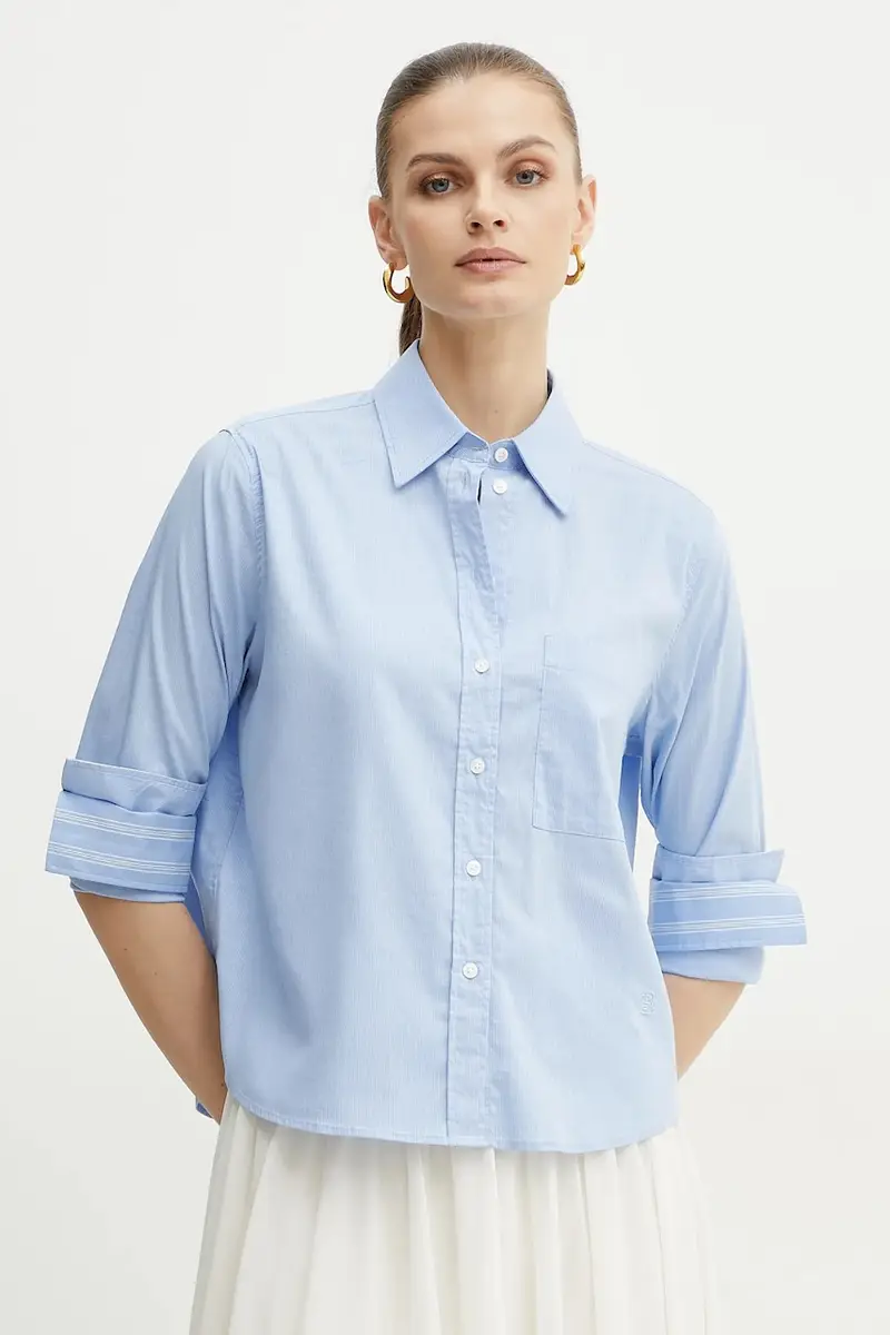 camicia donna colore blu 50531519