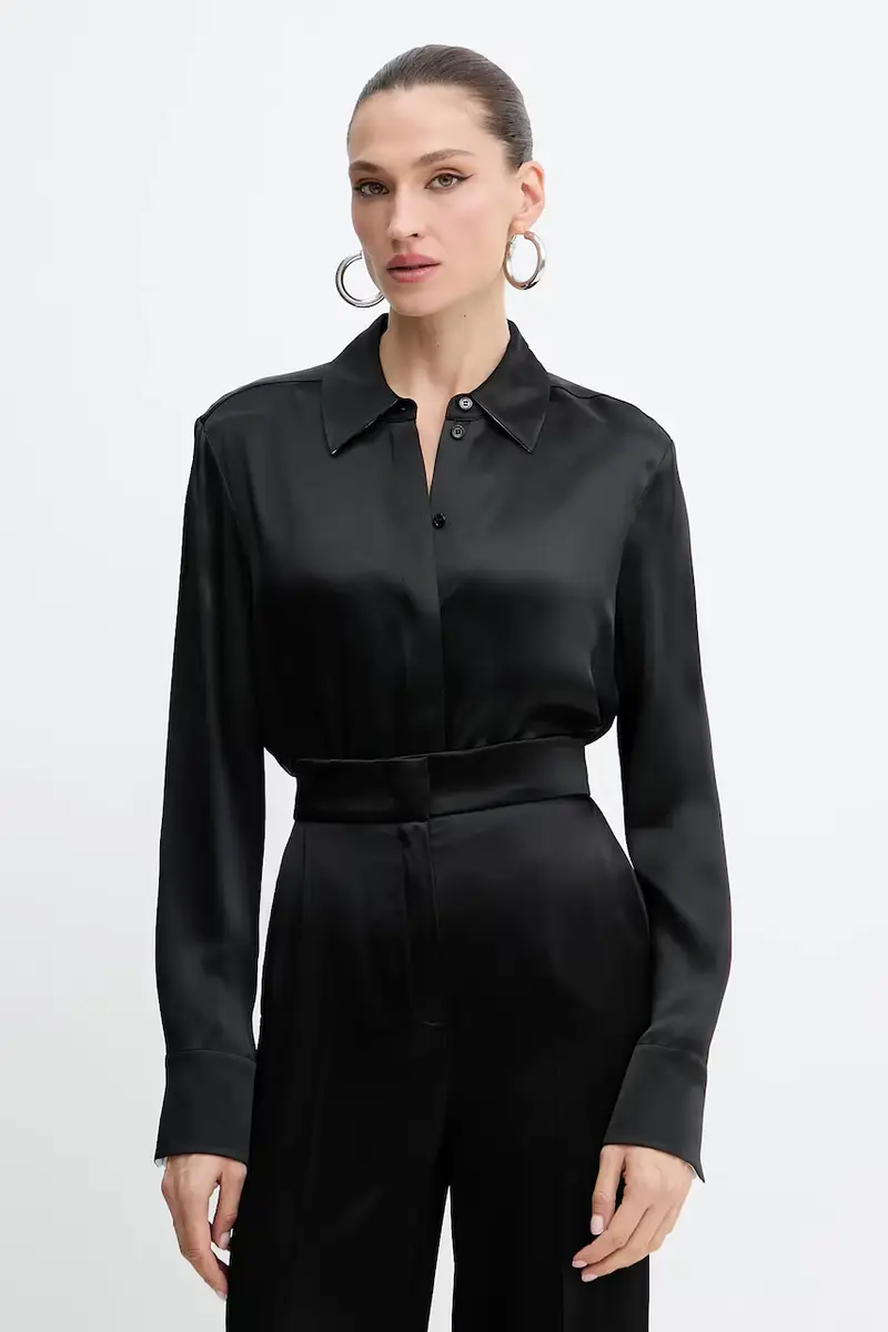 camicia donna colore nero 50542007