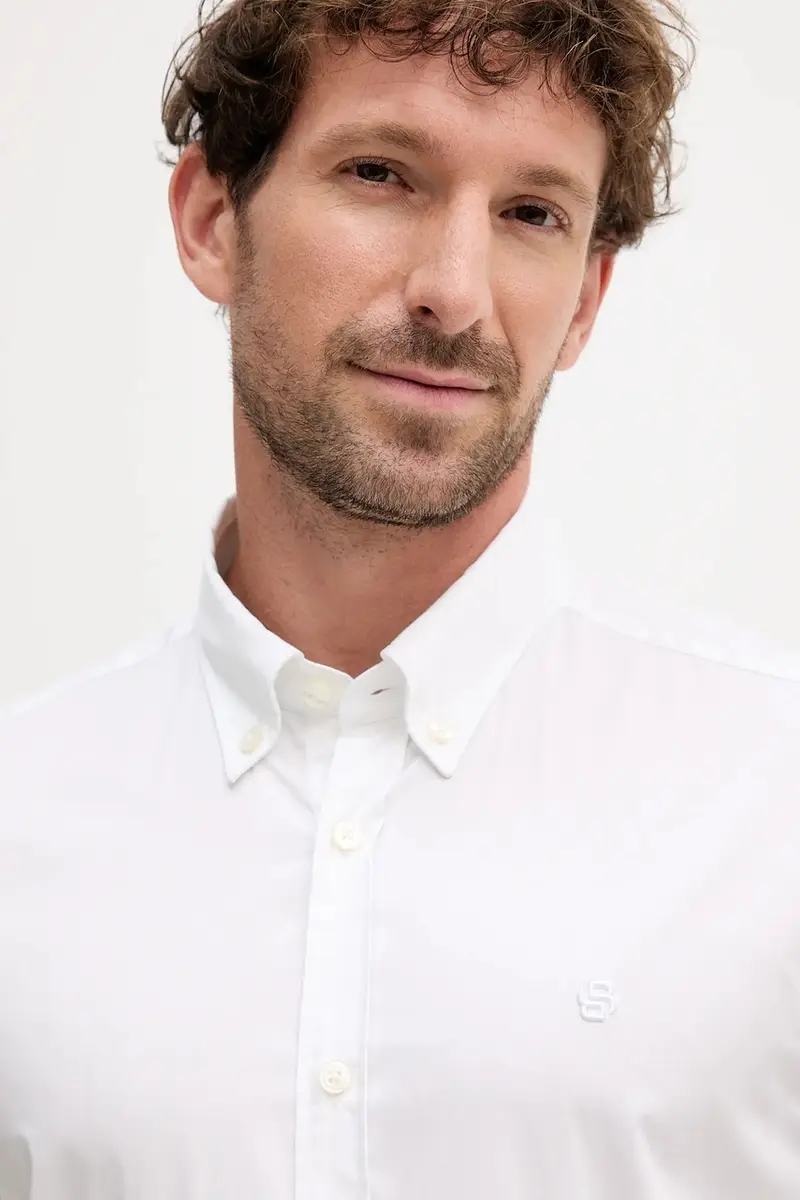 camicia H-ROAN-BD-E-C1-253 Bianco miniatura 4