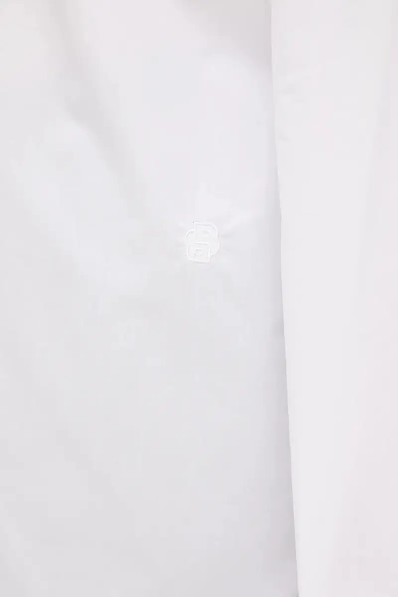 camicia in cotone donna colore bianco 50543800 miniatura 5