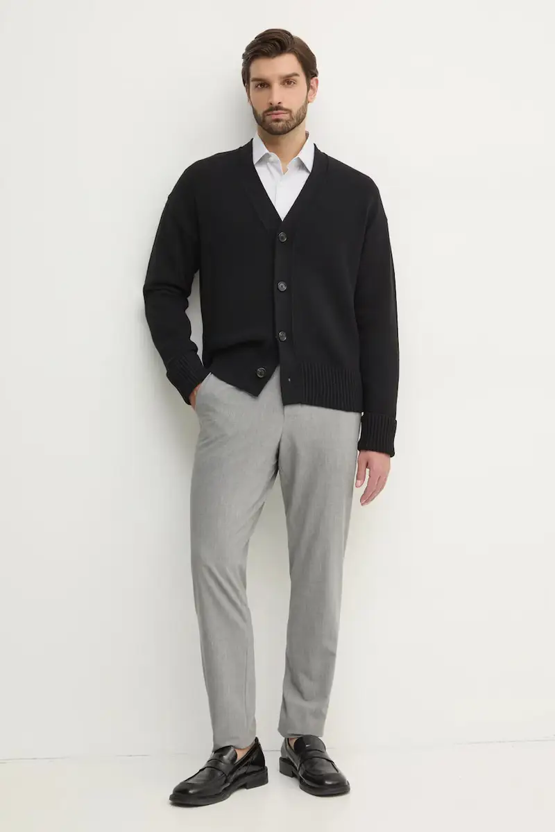 camicia in cotone uomo colore bianco 50533040 miniatura 3