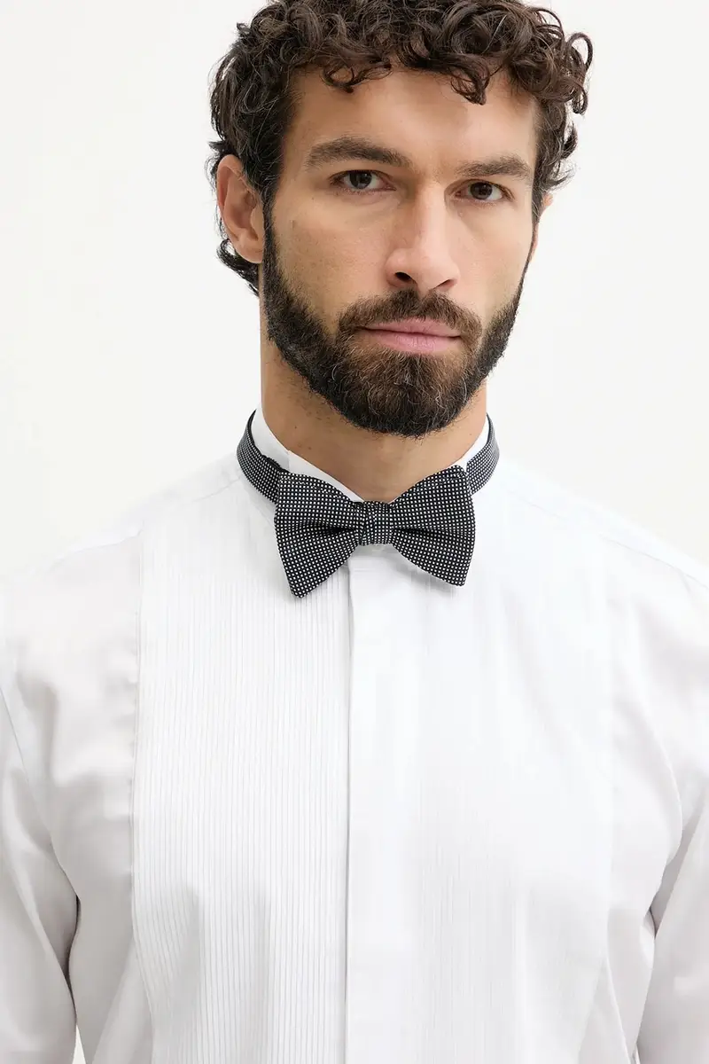 camicia in cotone uomo colore bianco 50550662 miniatura 4