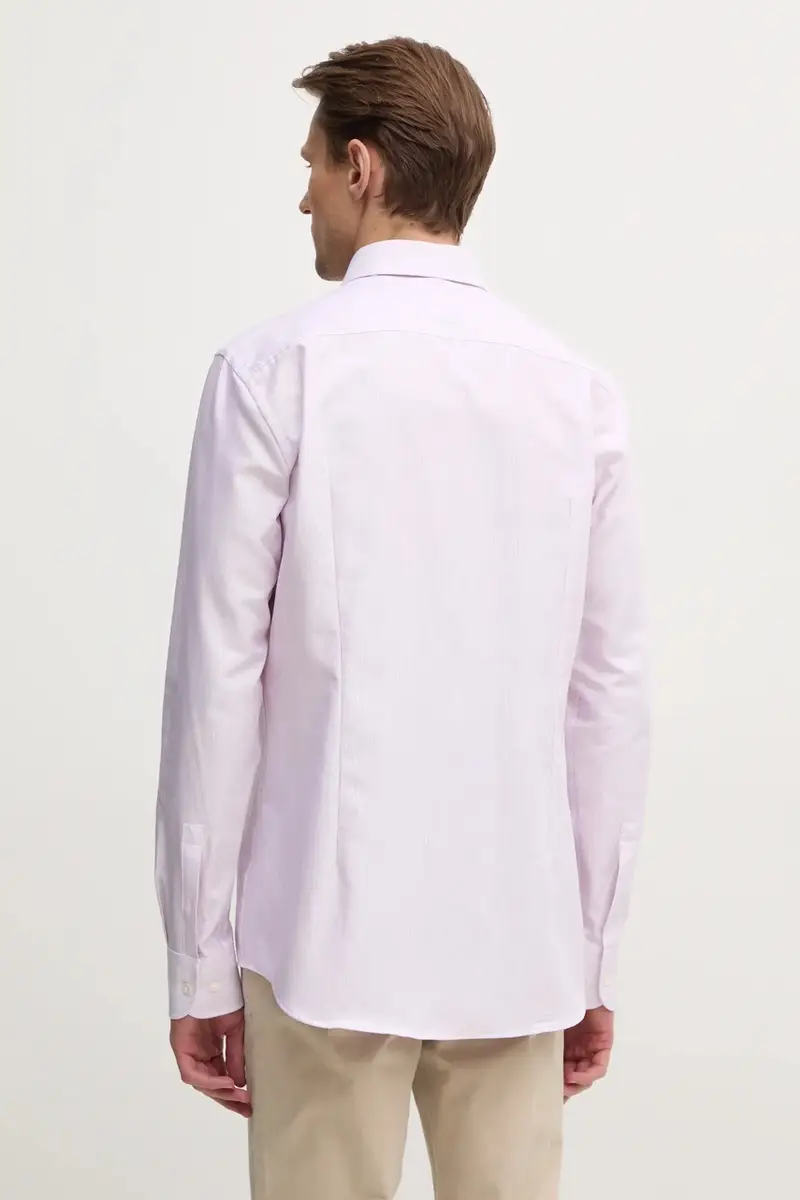 camicia in cotone uomo colore rosa 50533040 miniatura 4