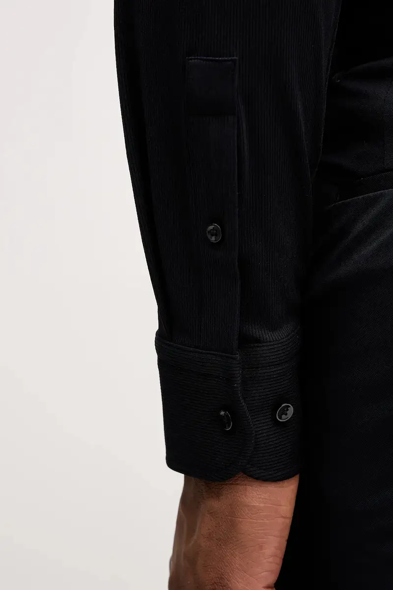 camicia P-HANK-kent-C1-222 uomo colore blu navy 50550068 miniatura 4