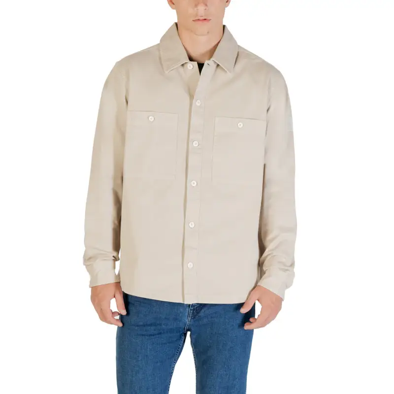 Camicia Uomo Beige Autunno/Inverno Boss - beige / S