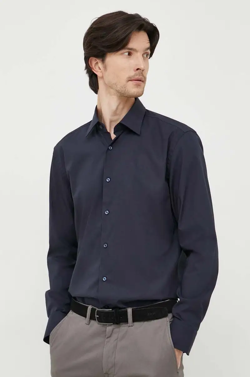 camicia uomo Blu navy