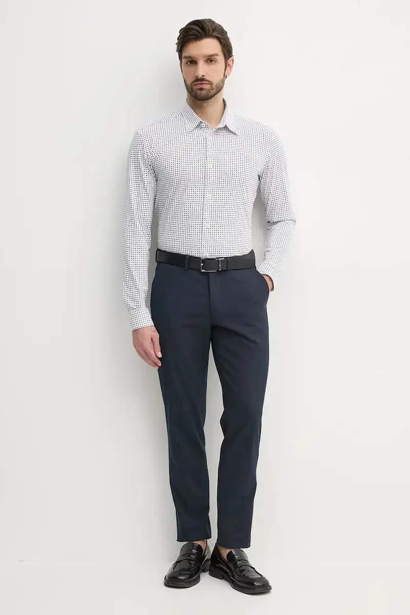 camicia uomo colore bianco 50539457 miniatura 2