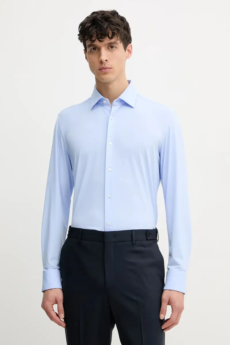 camicia uomo colore blu